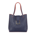 Bolso de mano azul y naranja Fashion Shoulder Bag for Women