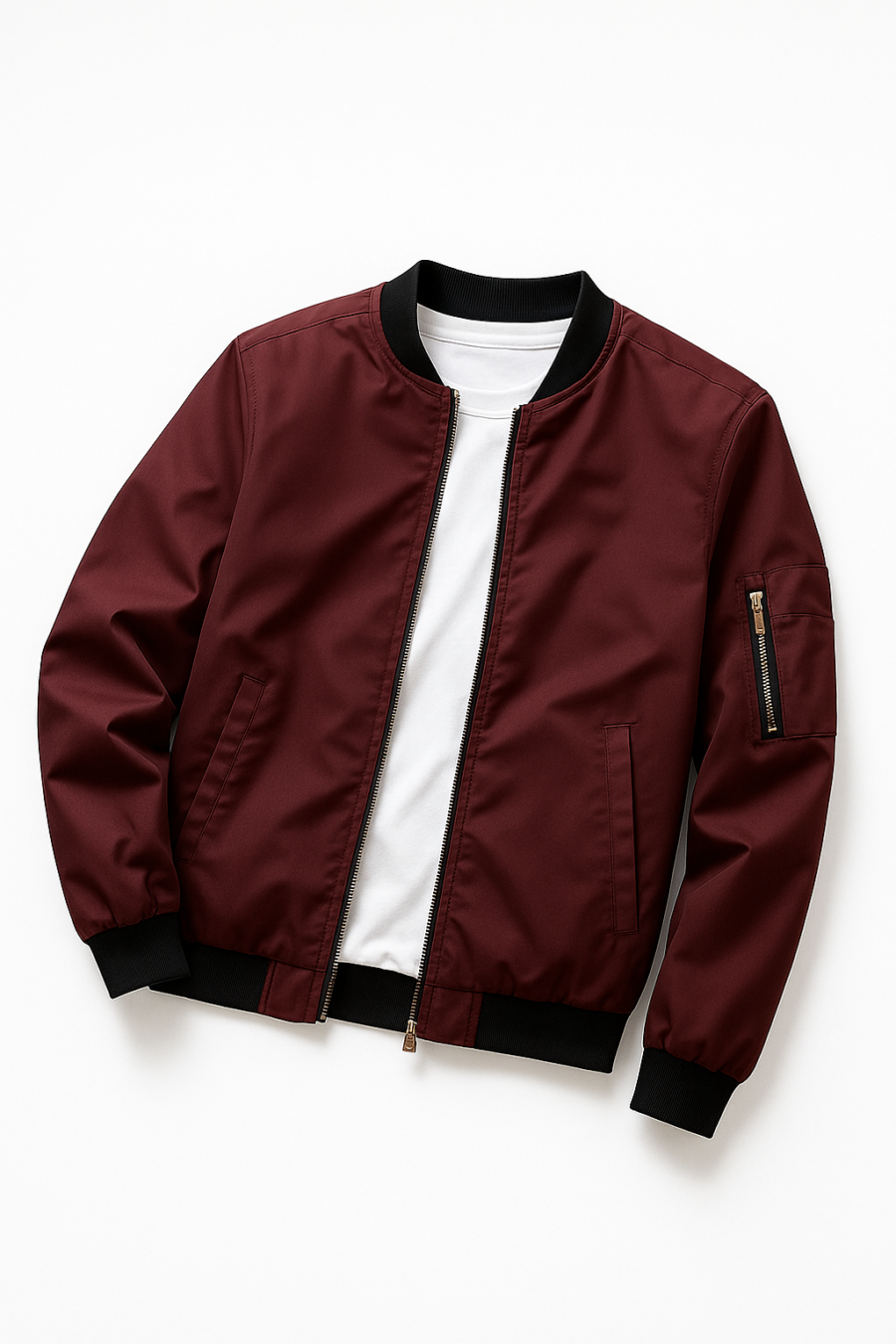 Men’s Baseball Jacket (Zipper Style)