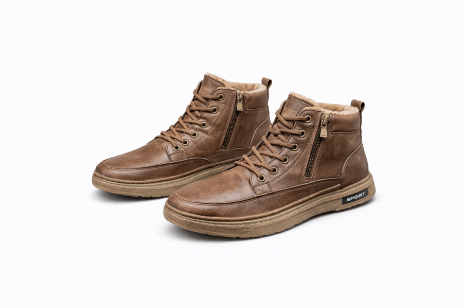 ChatGPT Image 7 ene 2026, 02_32_41 p.m. Warm Leather Boots (Winter Style)