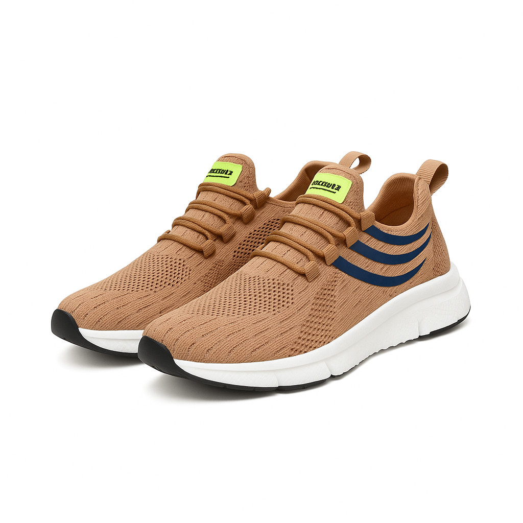 Zapatillas deportivas en color camel Men’s Outdoor Jogging Sneakers