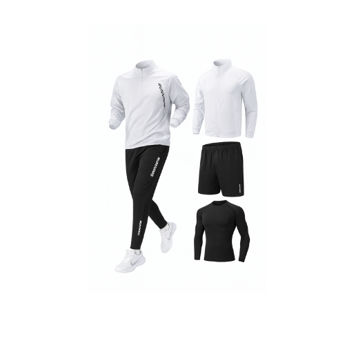 Conjunto deportivo blanco Men’s Jogging Pants & Jacket