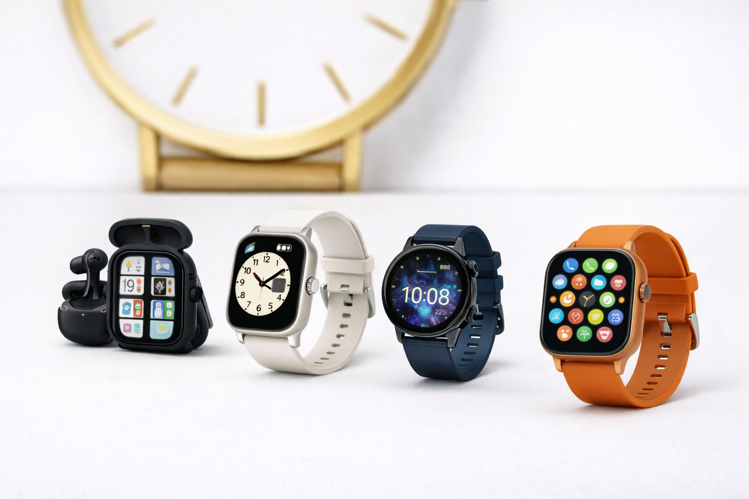 Casual TPU Strap Fashion Watch