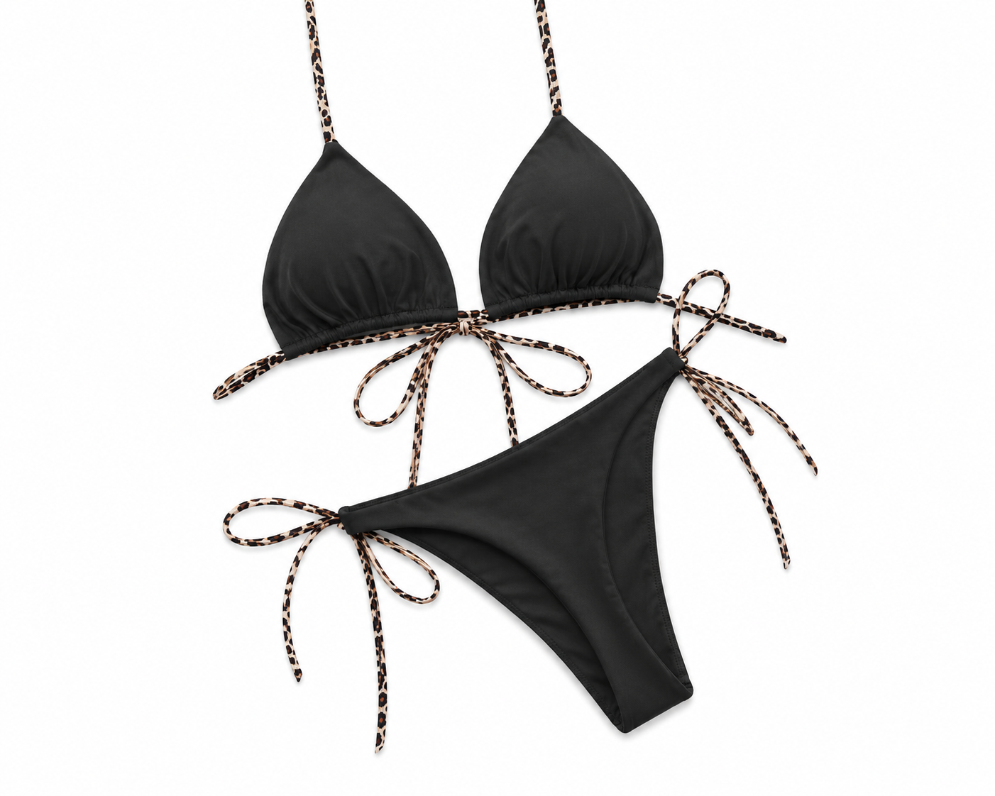 Color Triangle Bikini