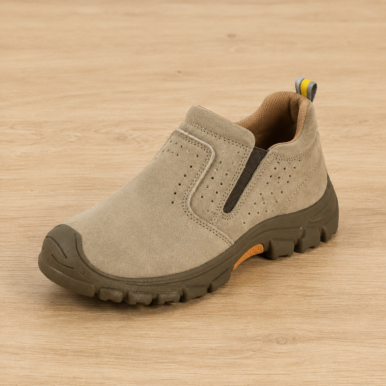 ZAPATO DE TRABAJO Men’s Steel Toe Safety Work Boots Puncture Resistant Protective Shoes