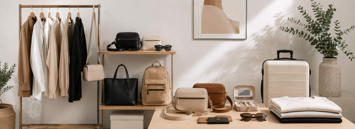 About Us at Zohima with modern bags and everyday accessories